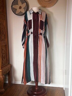 Apiece Apart Shirt Dress Size 10